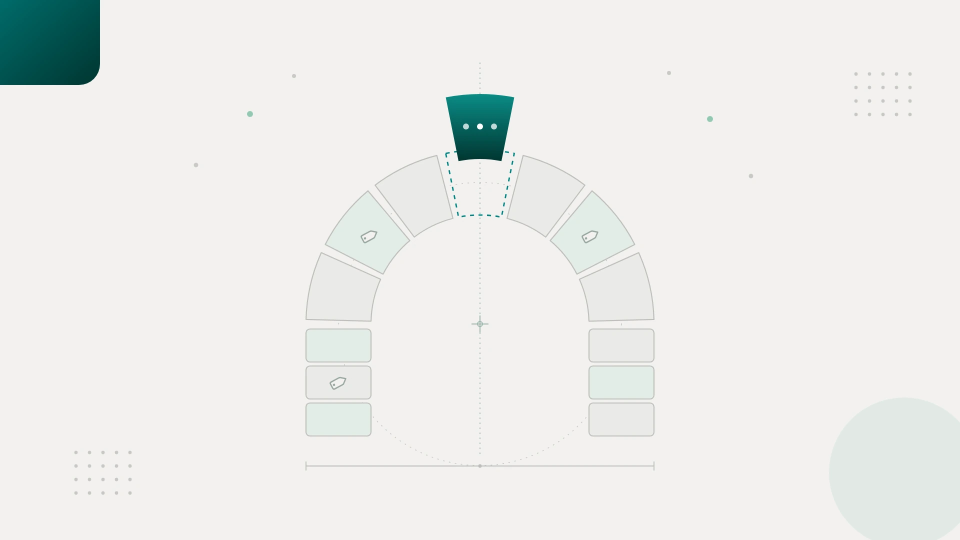 Build or buy decision diagram for an AI marketing agent: subscription tools versus a custom workflow layer